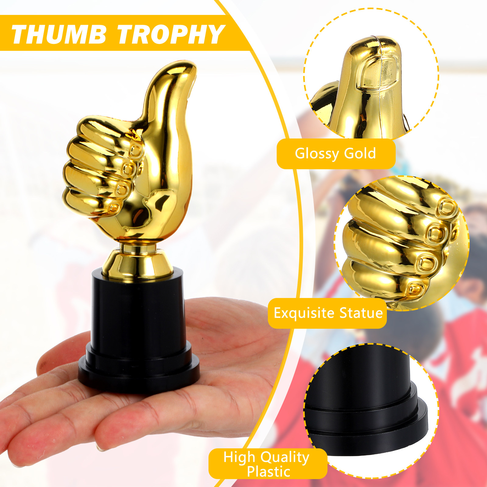 6 trofeos creativos con forma  - Kids Education Motivation reseña y precio