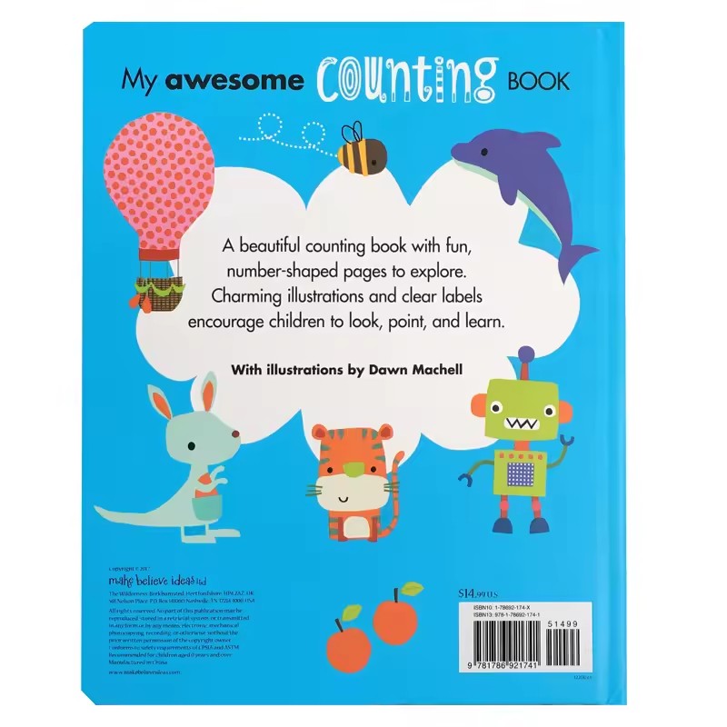 Mi Increíble Libro de Conteo - - Kids Education Number reseña y precio
