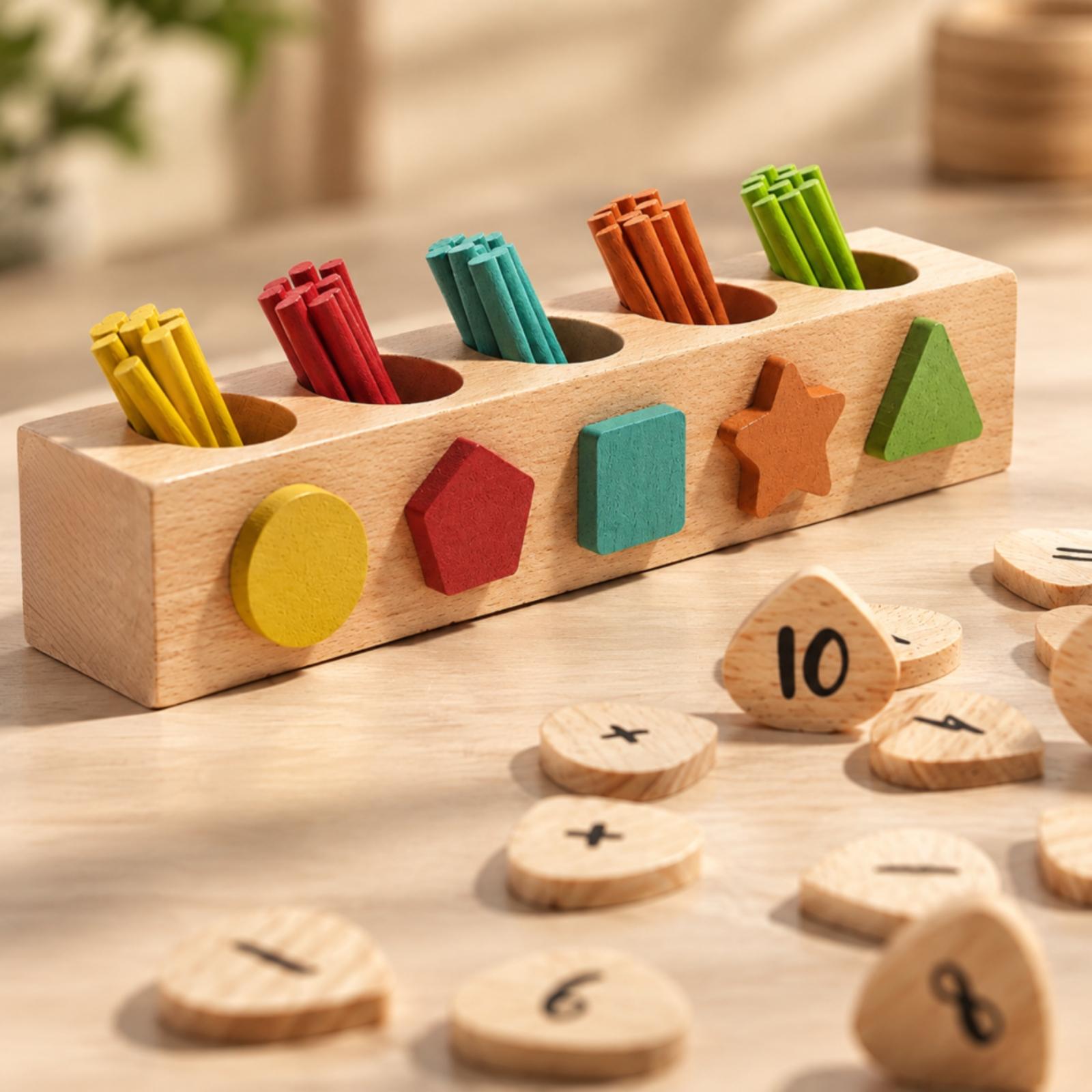 Juguete educativo de madera pa - Kids Education Number reseña y precio