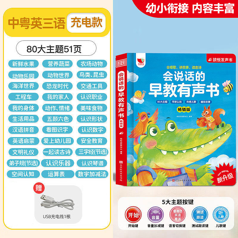 Libro de Sonidos Táctiles con  - Kids Education Rhymes reseña y precio