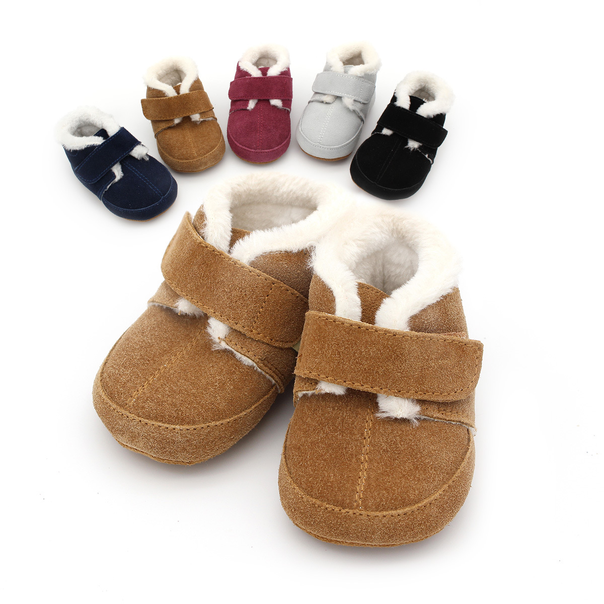 Botas peludas para bebé, zapat - Kids First Education reseña y precio