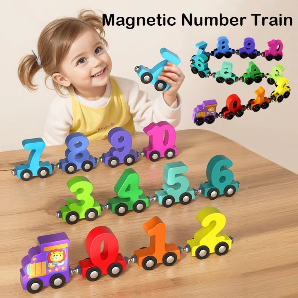 1 juego de juguetes de tren di - Kids Education Number reseña y precio