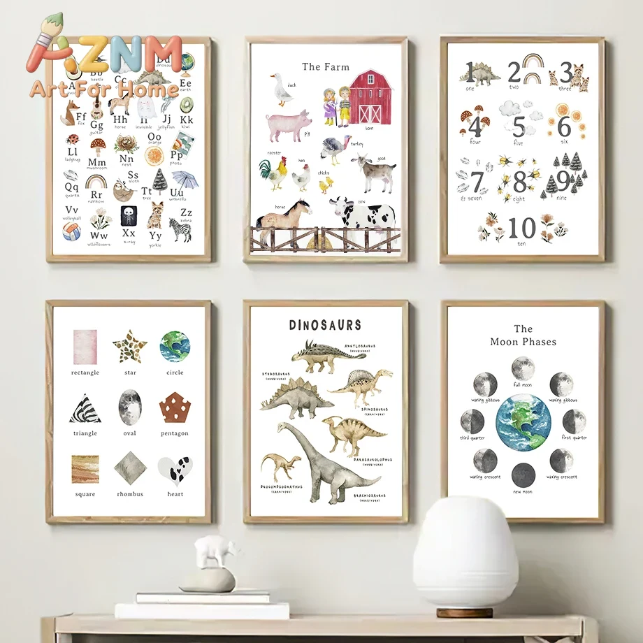 Educación, preescolar, alfabet - Kids Education Number reseña y precio