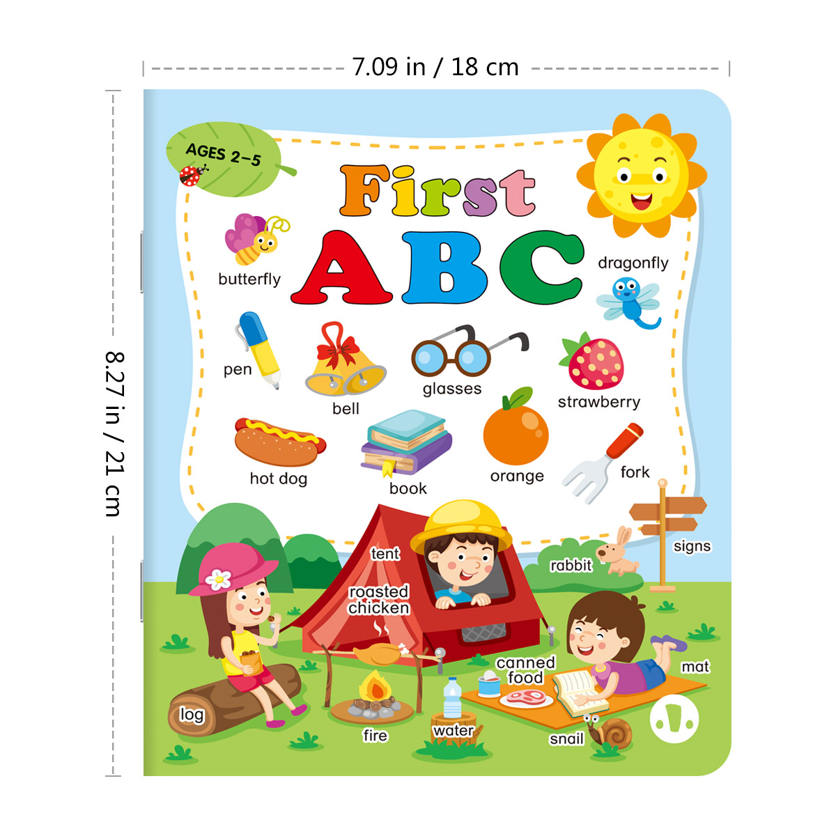 Primer Libro del Alfabeto ABC  - Kids First Education reseña y precio