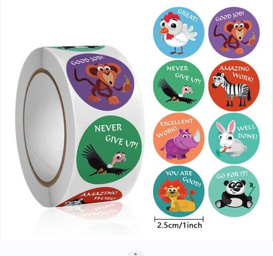 Lindas pegatinas de aprendizaj - Kids Education Motivation reseña y precio
