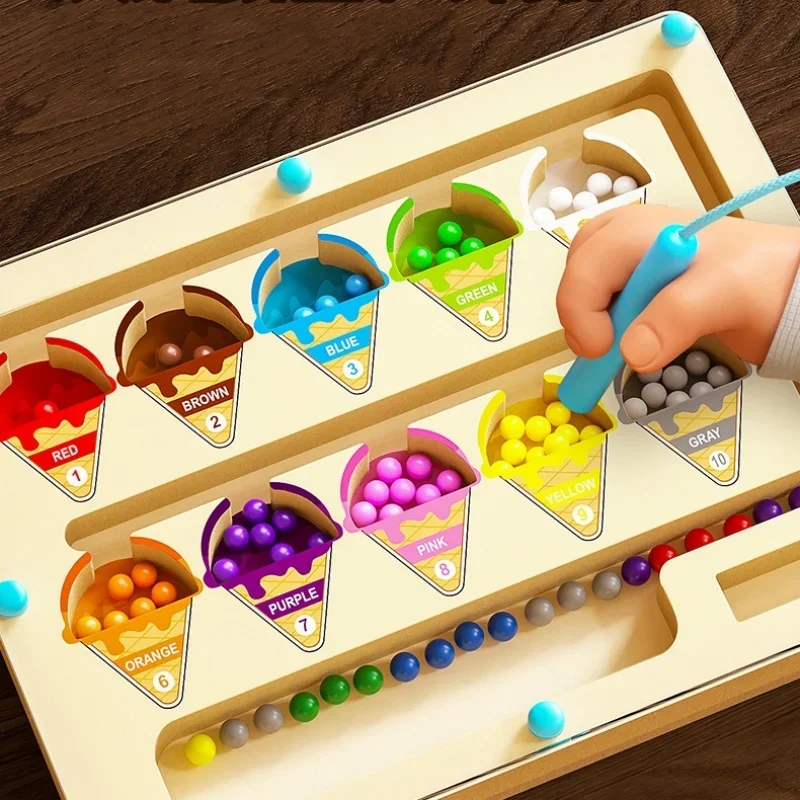 Laberinto magnético de Color y - Kids Education Number reseña y precio